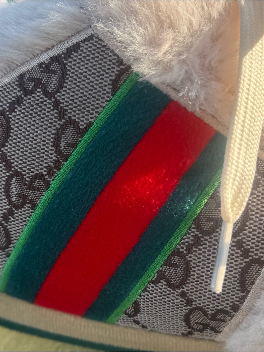 Gucci Slippers size 35to45 tan/brown/red/green EUC
